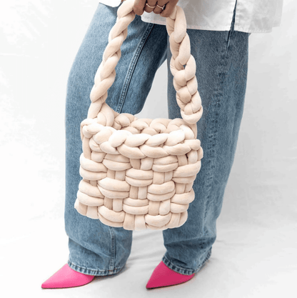 Bubblegum Bag - Beige (M) - Focal Finesse