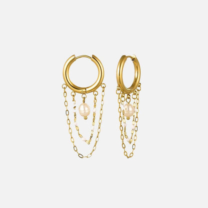 Celeste Pearl Oorbellen - Focal Finesse
