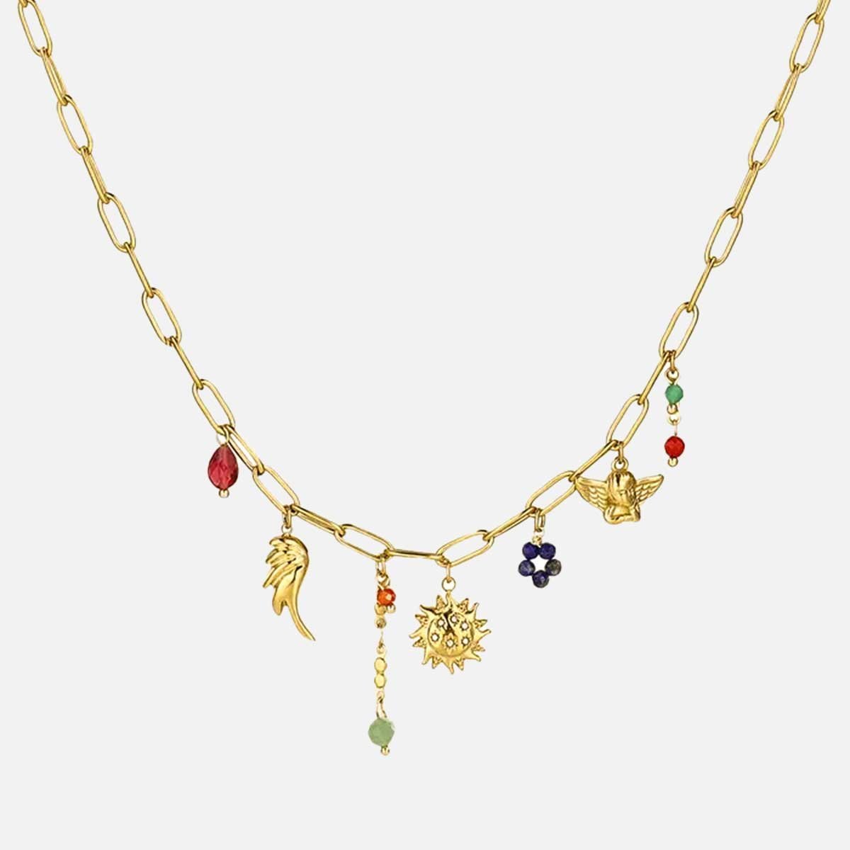 Funky Sun Charm Ketting - Focal Finesse