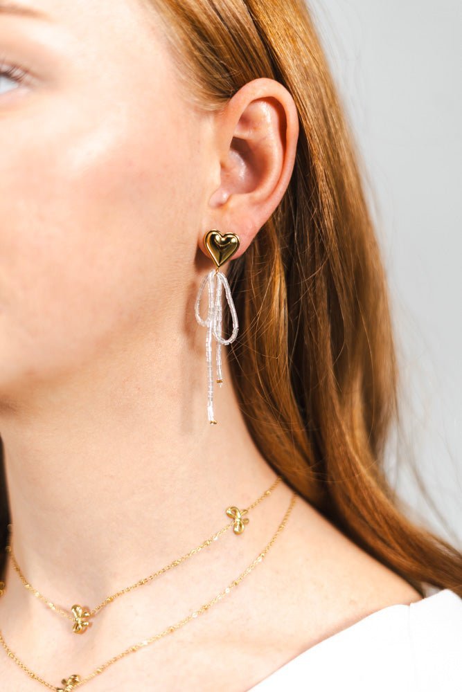 Lovely Bow Oorbellen - Focal Finesse