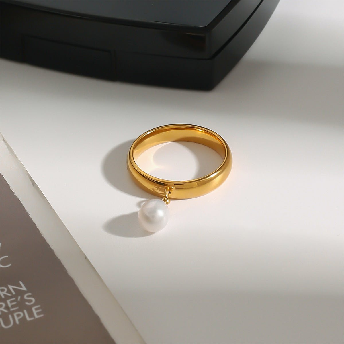 Lumière Pearl Ring - Focal Finesse