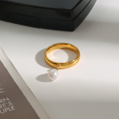 Lumière Pearl Ring - Focal Finesse