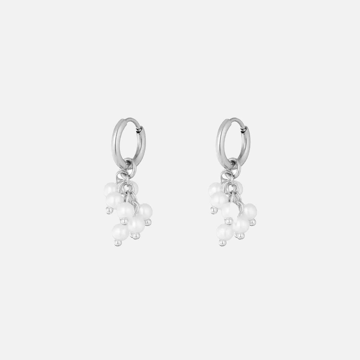 Pearl Cluster Oorbellen - Focal Finesse
