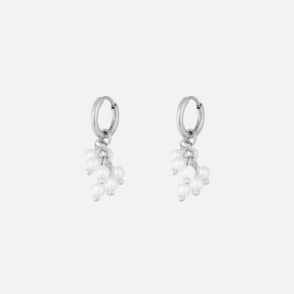 Pearl Cluster Oorbellen - Focal Finesse
