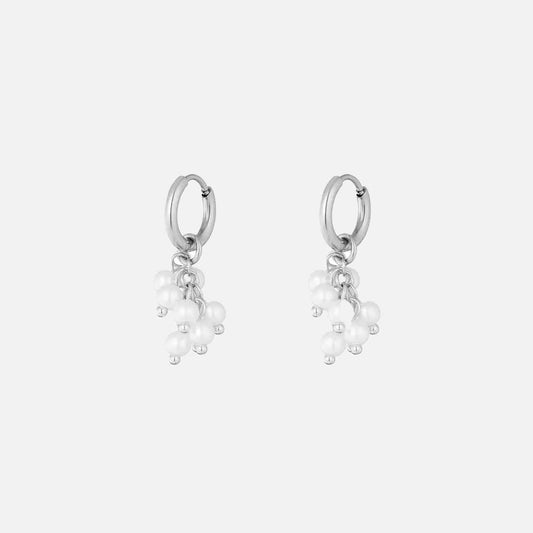 Pearl Cluster Oorbellen - Focal Finesse