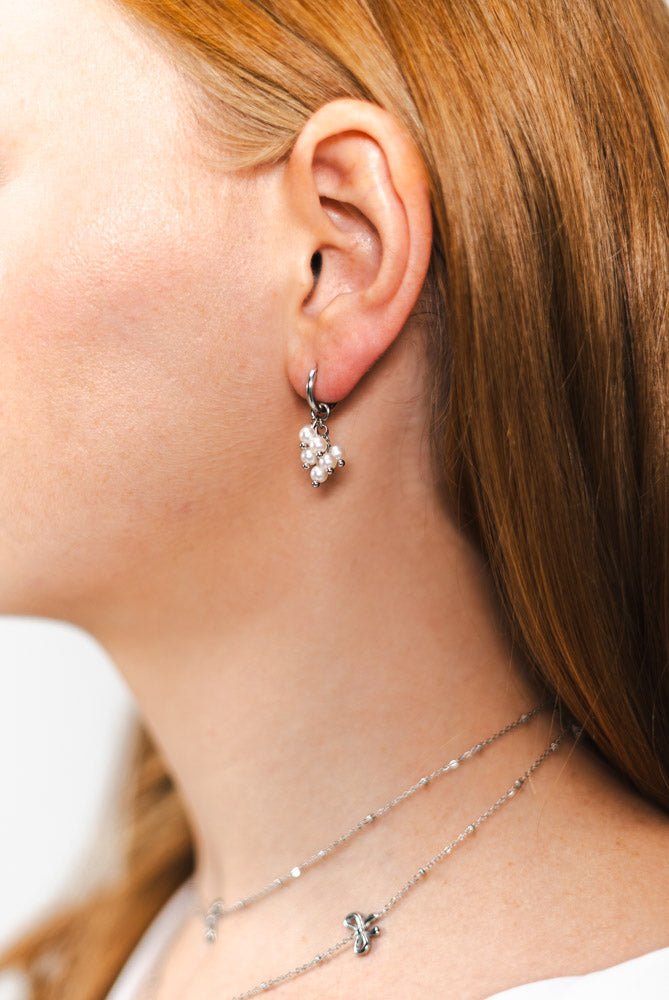 Pearl Cluster Oorbellen - Focal Finesse